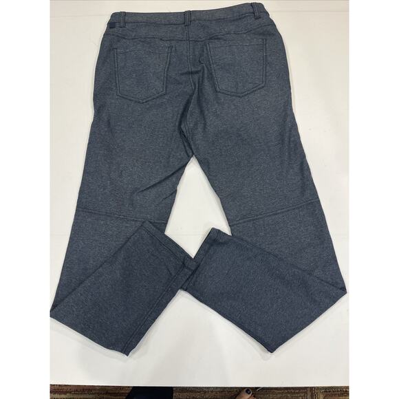 Lululemon Men’s Chino Pants 32x32 Blue Grey Heather Stretch Small Repair (pic) - Picture 4 of 6
